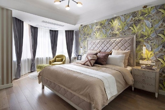 轻奢风三房装修设计