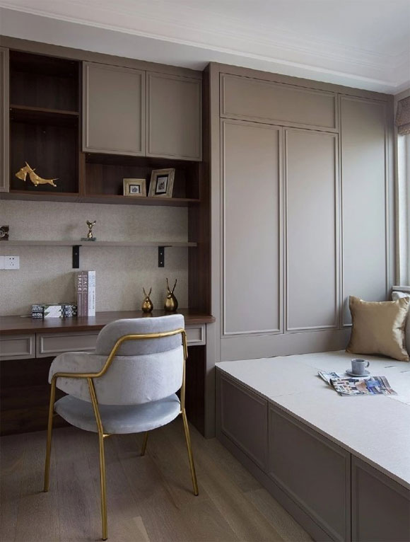 轻奢风三房装修设计