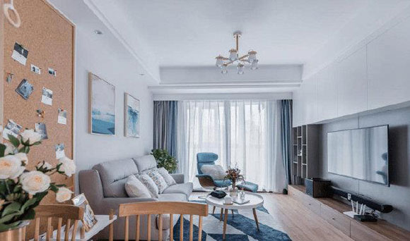 现代北欧风两房装修设计