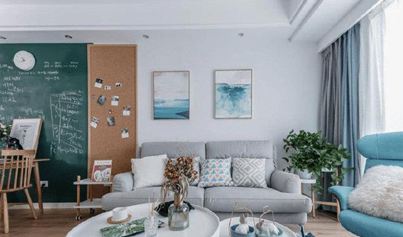 现代北欧风两房装修设计