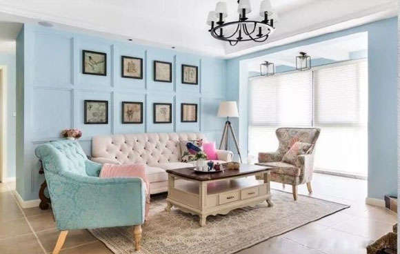 美式风格三房装修