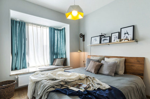 北欧风小两房装修设计