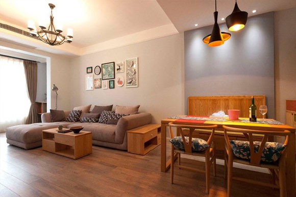 北欧+MUJI两房装修设计