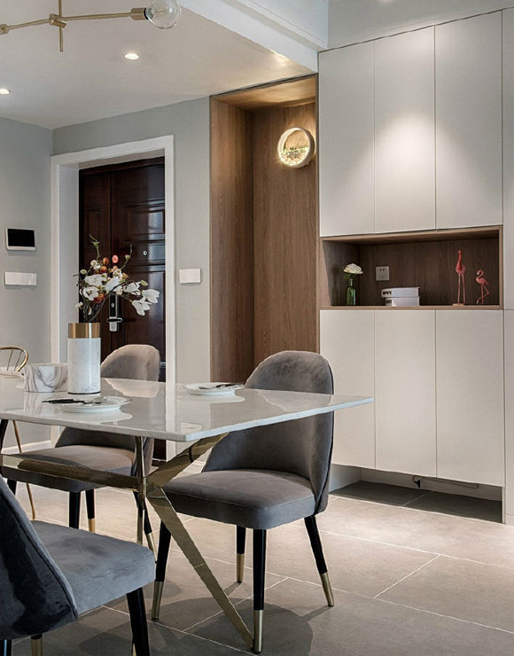 轻奢风三居室装修