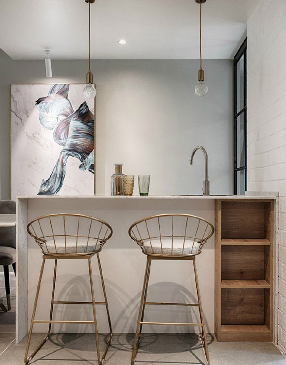 轻奢风三居室装修