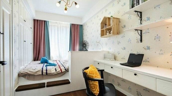 榻榻米书房装修设计