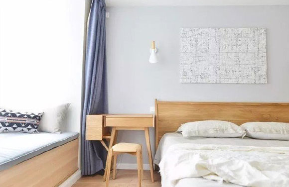 北欧日式混搭一居室装修设计