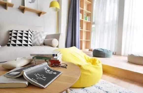 北欧日式混搭一居室装修设计