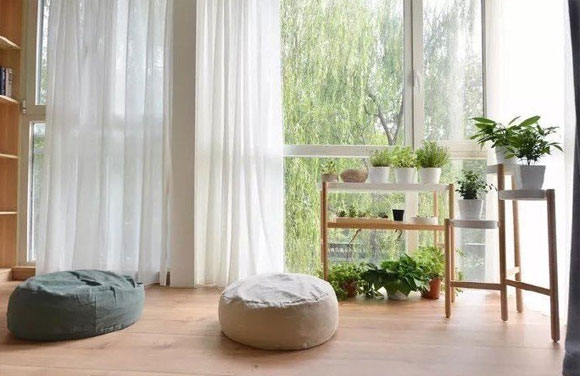 北欧日式混搭一居室装修设计