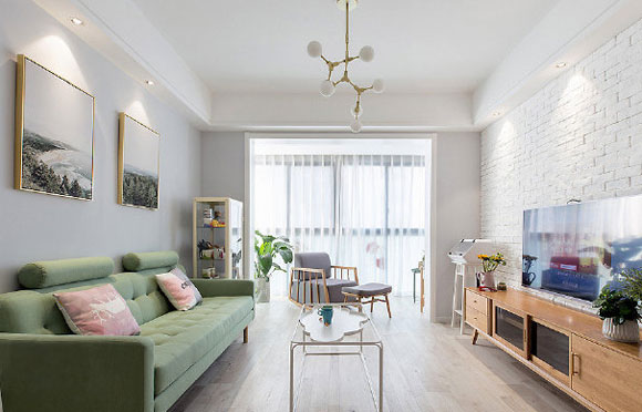 北欧风两房装修