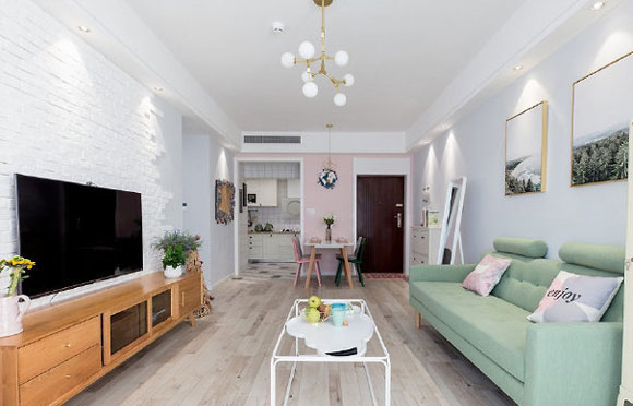 北欧风两房装修