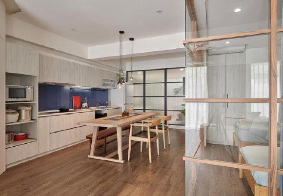 原木色装修设计