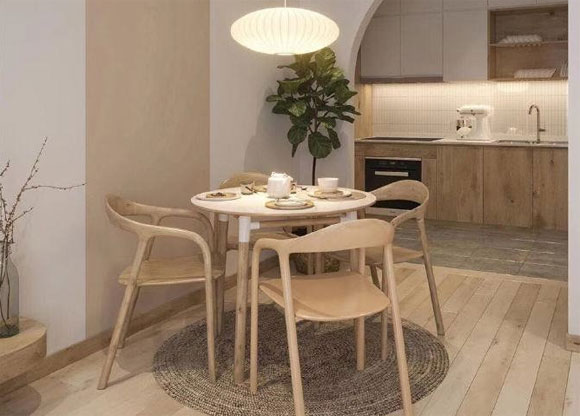 原木色极简装修设计