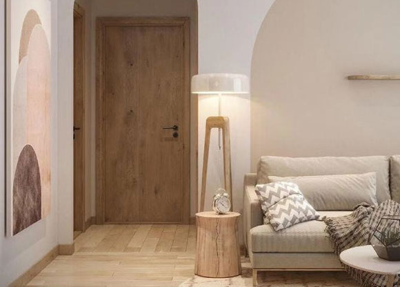 原木色极简装修设计