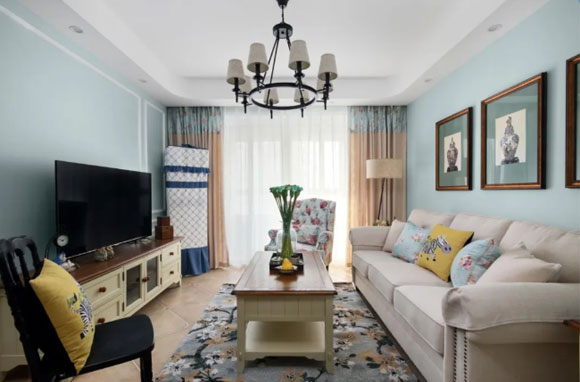 美式风格客厅装修设计