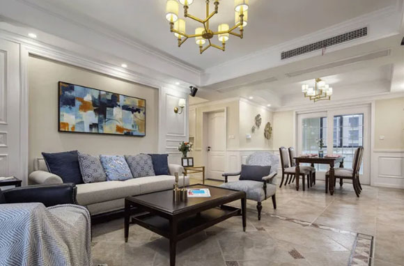 美式风格客厅装修设计