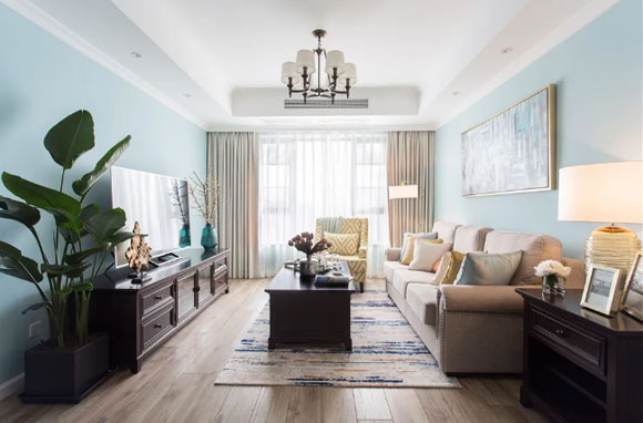 美式风格客厅装修设计