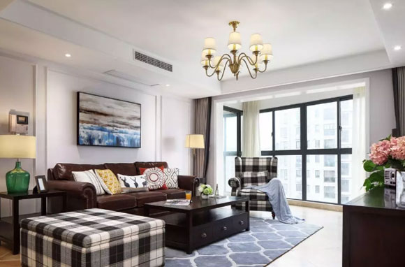 美式风格客厅装修设计