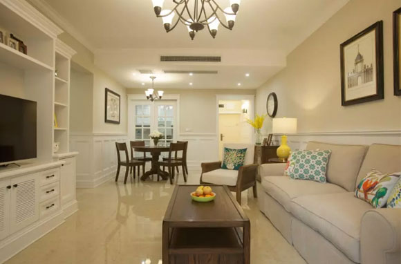 美式风格客厅装修设计