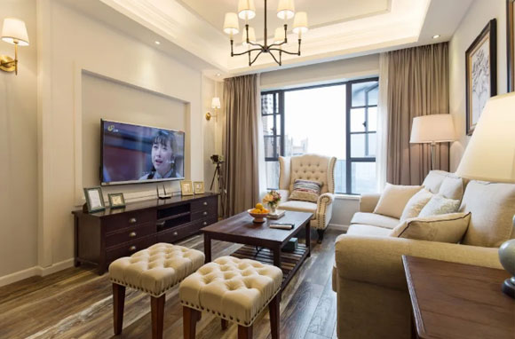 美式风格客厅装修设计