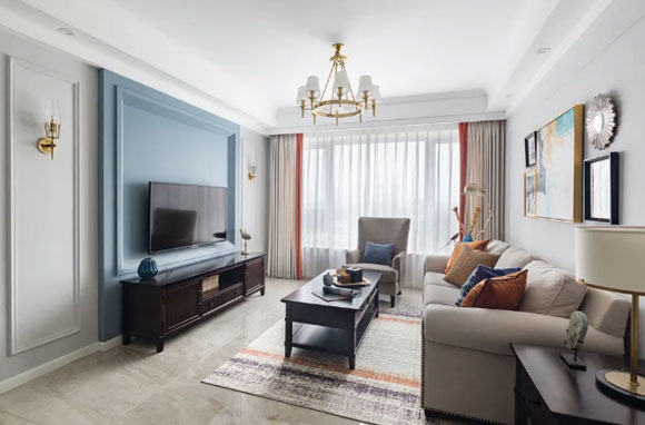 美式风格客厅装修设计