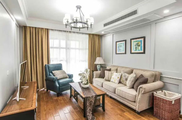 美式风格客厅装修设计