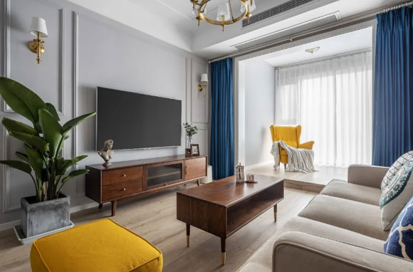 美式风格客厅装修设计