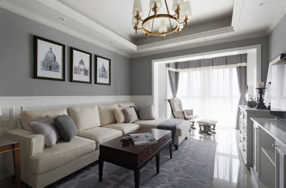 美式风格客厅装修设计