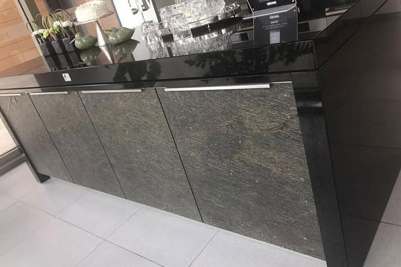 橱柜柜体用石材好吗