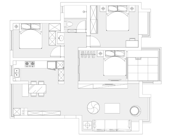 轻奢风装修设计
